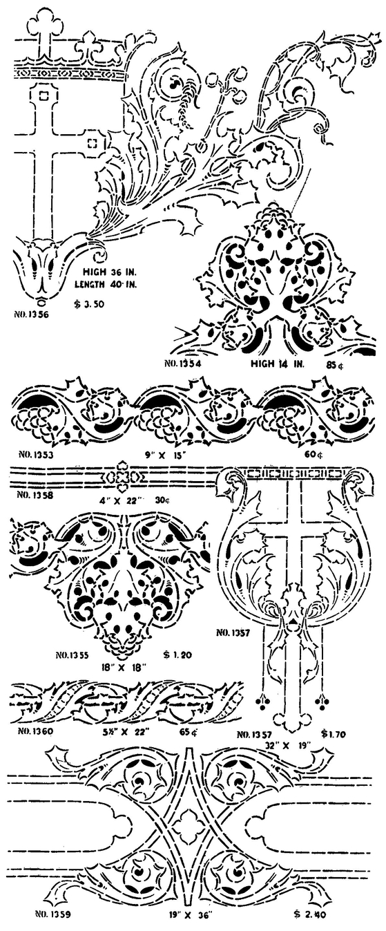 2286 Traditional Stencil Designs - photo 13