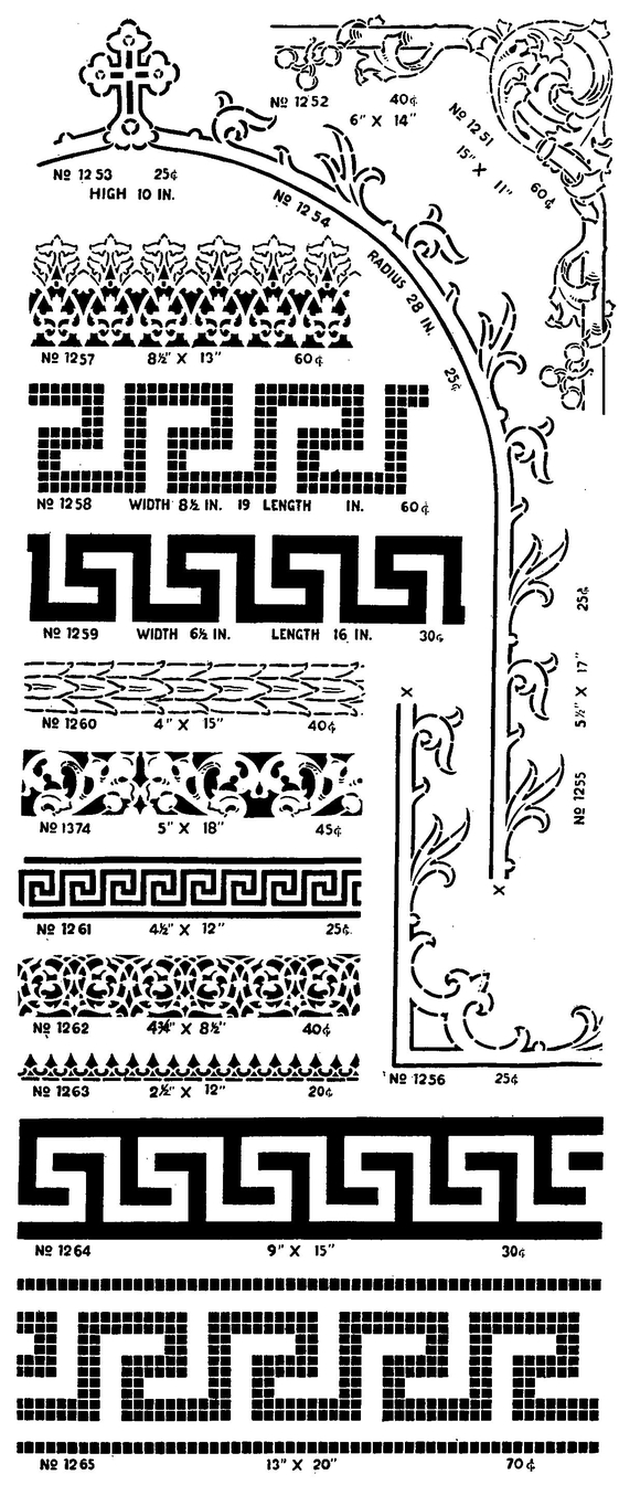 2286 Traditional Stencil Designs - photo 17