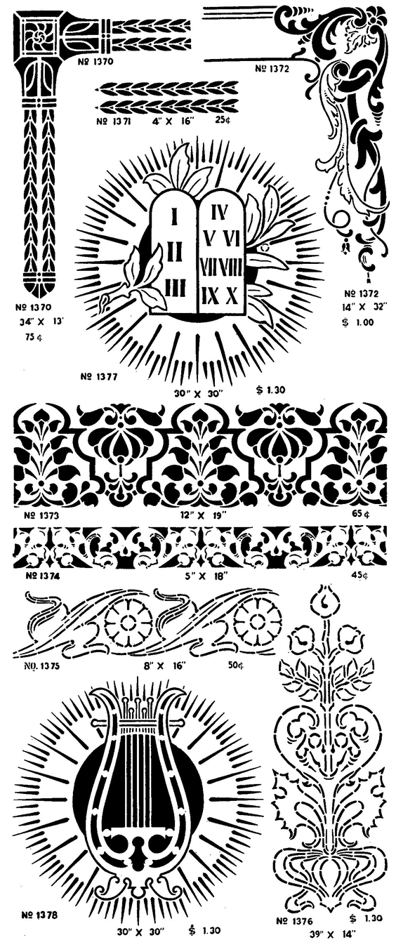 2286 Traditional Stencil Designs - photo 19