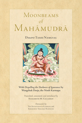 Dakpo Tashi Namgyal - Moonbeams of Mahamudra (Tsadra)