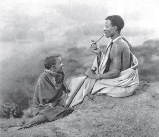 A herdboy and his father circa 1939 The Chiefs Great Place Nkantolo An - photo 6