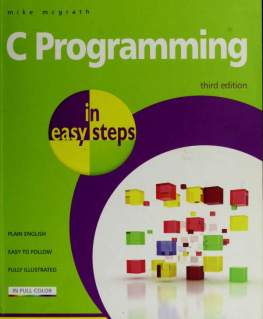 Mike McGrath - C Programming in Easy Steps