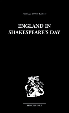 G.B. Harrison England in Shakespeare’s Day