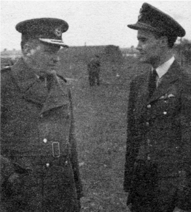 Air Marshal Sir William Sholto Douglas C-in-C Fighter Command with Brian - photo 28