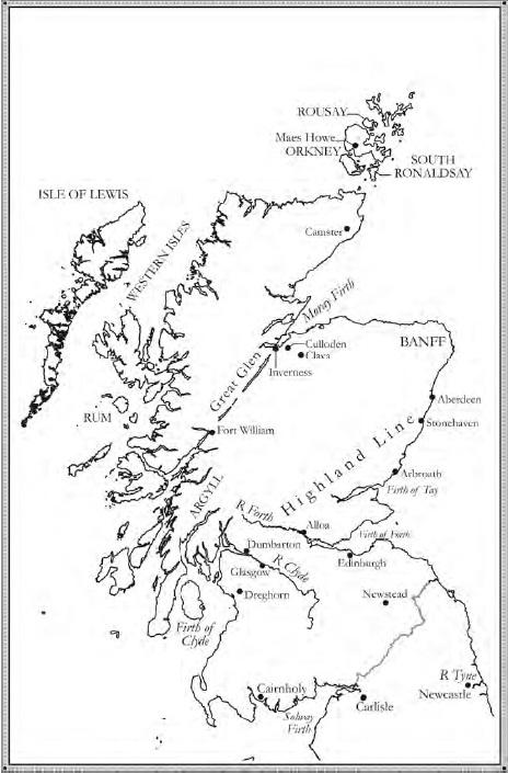 1 MODERN SCOTLAND WITH PLACES MENTIONED IN CHAPTER 1 THE CELTS IN - photo 6