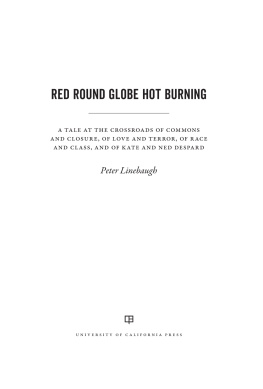 Peter Linebaugh Red Round Globe Hot Burning: A Tale at the Crossroads of Commons and Closure, of Love and Terror, of Race and Class, and of Kate and Ned Despard