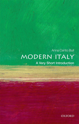 Anna Cento Bull Modern Italy: A Very Short Introduction