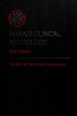 Walter Russell Brain Brain’s Clinical Neurology