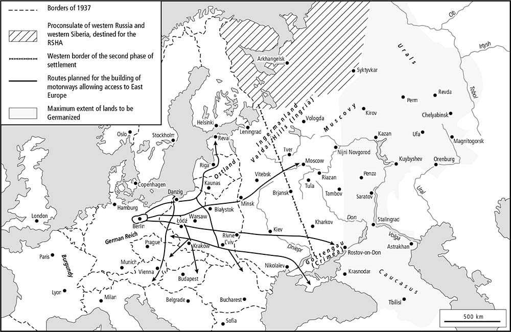 Map 3 Territories to be colonized at the height of Nazi hopes Introduction On - photo 6