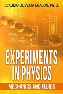 Claudio Oliveira Egalon [Egalon - Mechanics: Experiments in Physics