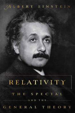 Albert Einstein [Einstein - Relativity: The Special and the General Theory