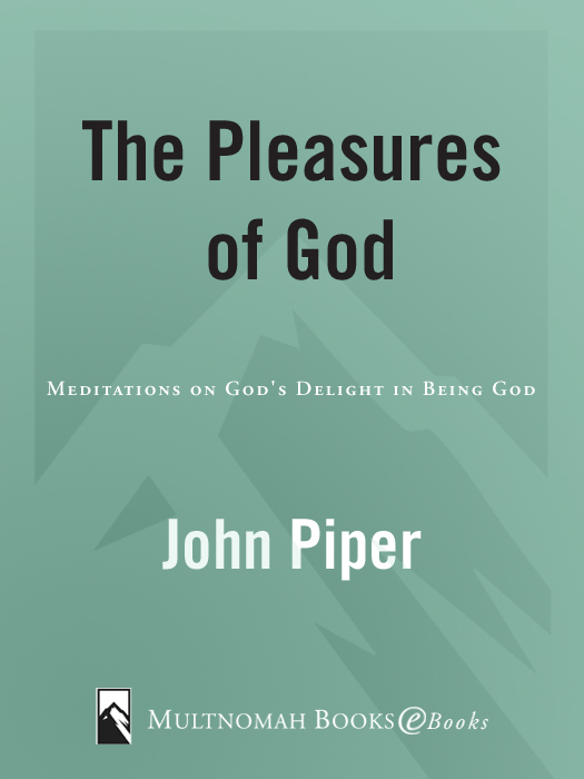 Praise for The Pleasures of God The Pleasures of God is perhaps the most - photo 1