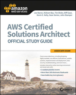 Joe Baron Aws Certified Solutions Architect Official Study Guide: Associate Exam