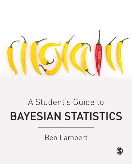 Lambert - A student’s guide to Bayesian statistics