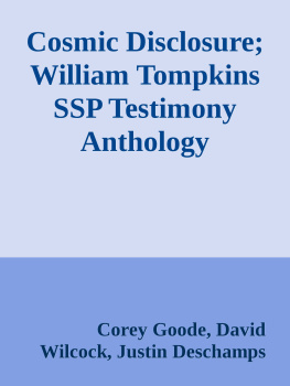 William Tompkins - Cosmic Disclosure; William Tompkins SSP Testimony Anthology