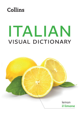 Collins Dictionaries Collins Italian Visual Dictionary