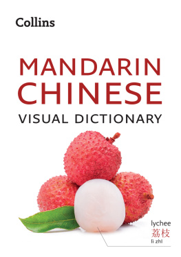 Collins Dictionaries - Collins Mandarin Chinese Visual Dictionary