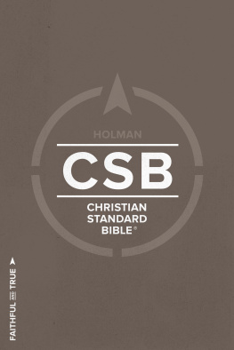 Various - CSB Holy Bible