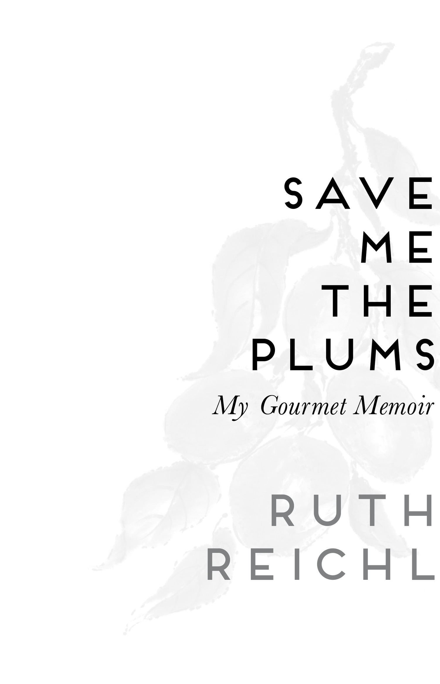 Save Me the Plums is a work of nonfiction Some names and identifying details - photo 3