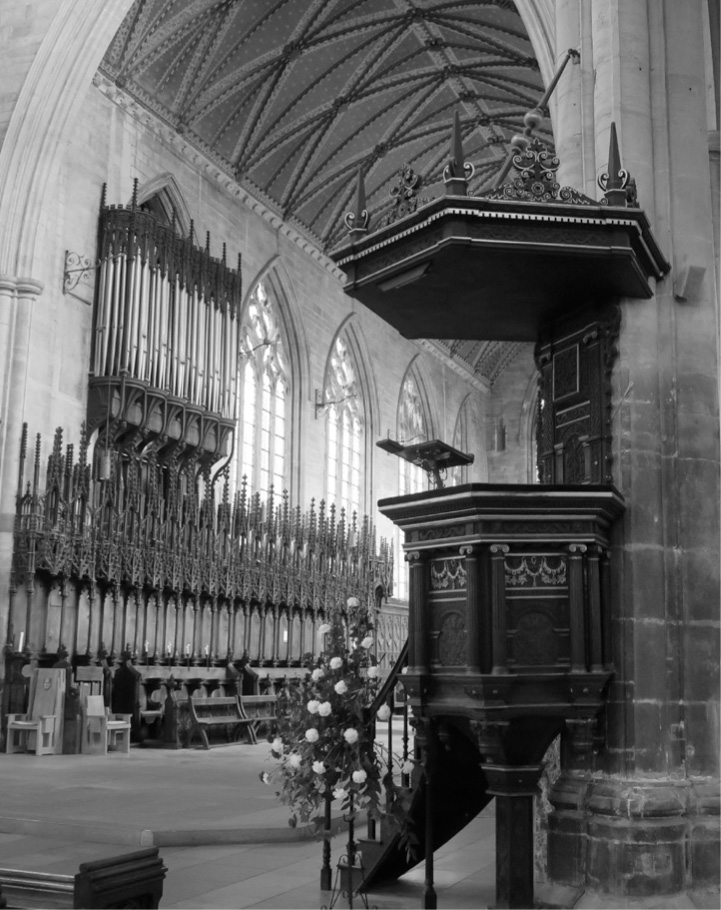 7 John Cottons early seventeenth-century pulpit in St Botolphs parish church - photo 8