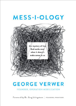 George Verwer [Verwer - Messiology