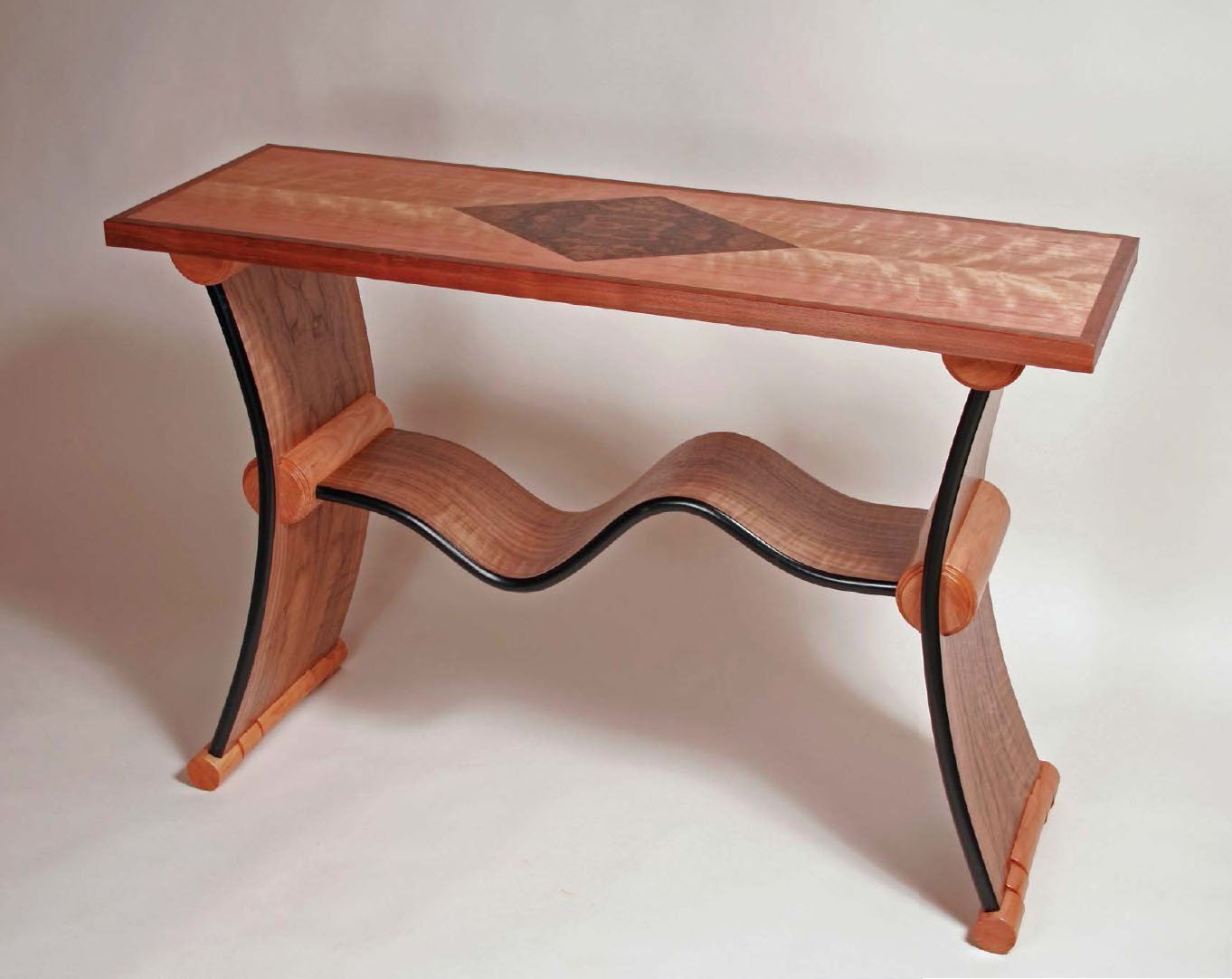 Figure i Jonathan Benson End Table solid cherry and laminate-bent veneer - photo 20