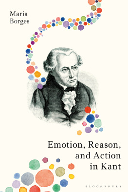 Maria Borges - Emotion, Reason, and Action in Kant