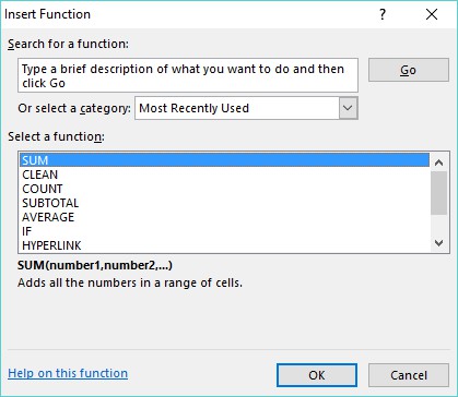 STEP 4 Fill out the arguments of your selected function Click OK Your - photo 16