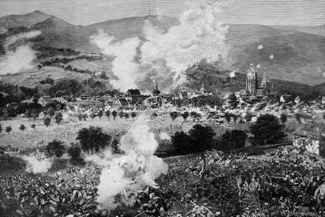 The Bavarian Assault on Wissembourg 4 August 1870 Engraving after Ludwig - photo 11