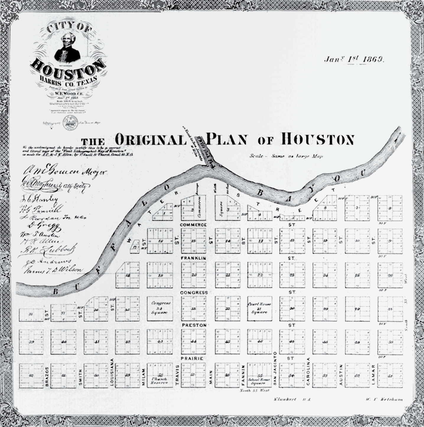 Original plan for the city of Houston AD 1863 1 WHY CITIES As an - photo 4