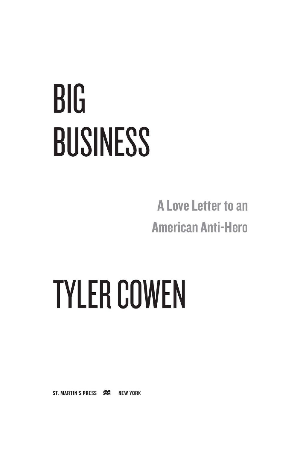 Big Business A Love Letter to an American Anti-Hero - image 1