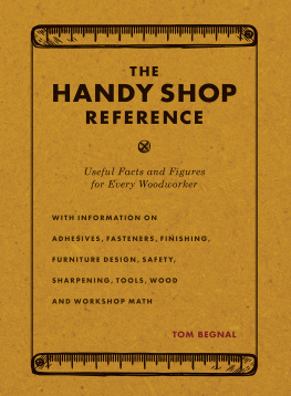 Begnal - The Handy Shop Reference : Useful Facts and Figures for Every Woodworker.