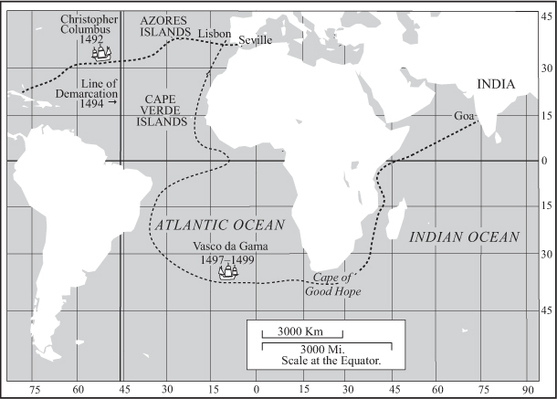 The Line of Demarcation 1494 Even after the reports of Magellans expedition - photo 3