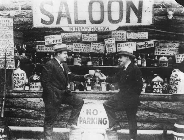 1926 Ralph Sheldon right and Al Capone at a roadside bar in Tijuana - photo 4