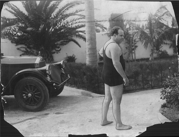 1929 Capone in a bathing suit at his vacation home in Miami Capones vacation - photo 11