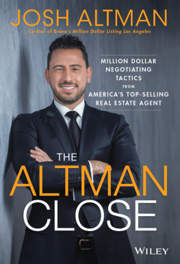 Josh Altman The Altman Close