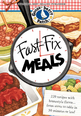 Gooseberry Patch - Fast-Fix Meals by Gooseberry Patch