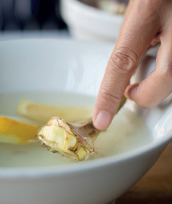 Place the prepared artichoke in the bowl of acidulated water until ready to - photo 11