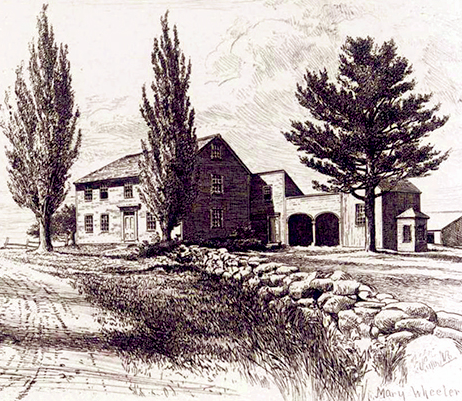 A sketch of the birthplace in 1897 The house in the late nineteenth - photo 7