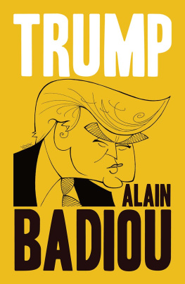 Alain Badiou - Trump