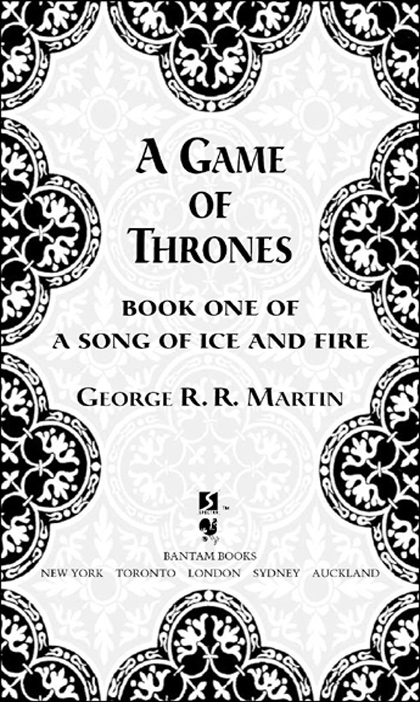 A Game of Thrones A Bantam Spectra Book SPECTRA and the portrayal of a boxed s - photo 2