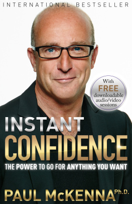 Paul McKenna Instant Confidence