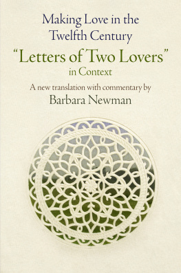 Abaelard Peter; Abelard Peter - Making love in the twelfth century : letters of two lovers in context