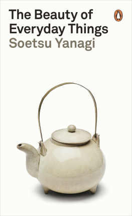 Soetsu Yanagi The Beauty of Everyday Things