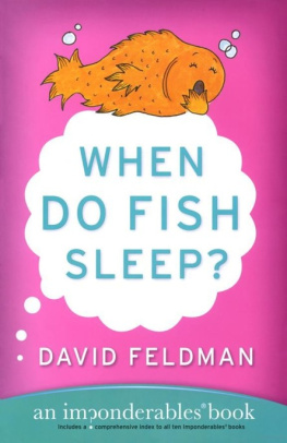 David Feldman When Do Fish Sleep?