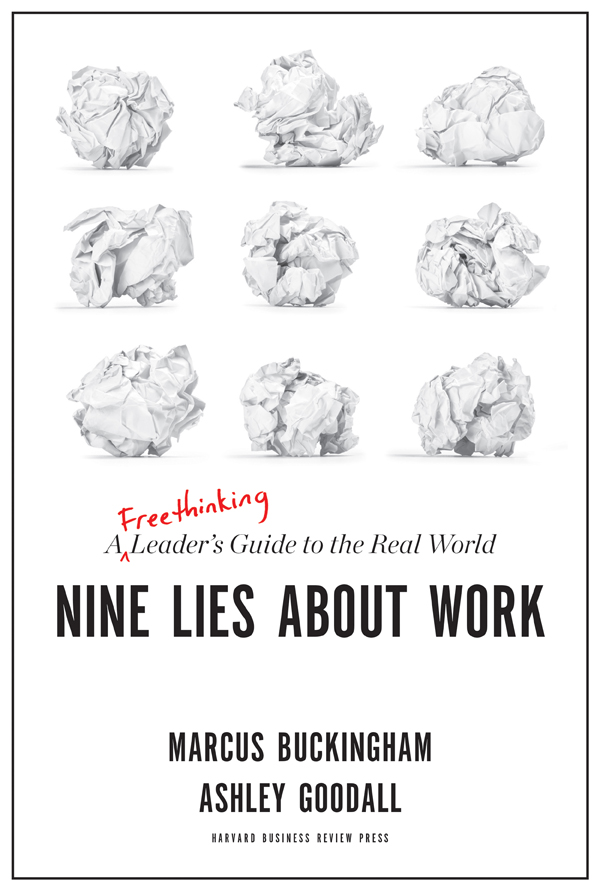 NINE LIES ABOUT WORK HBR Press Quantity Sales Discounts Harvard Business - photo 1