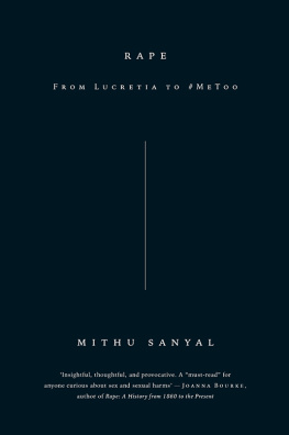 Mithu Sanyal - Rape - From Lucretia to #MeToo