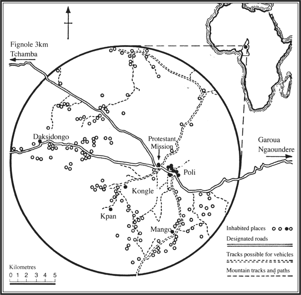 Map Showing Poli and Surrounding District S O Y OU HAVE NEVER BEEN TO OUR - photo 1