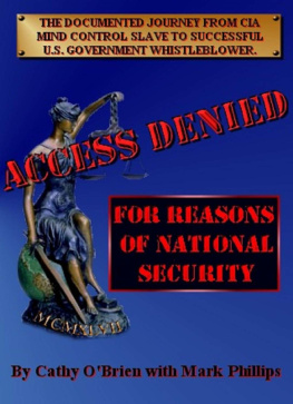 Cathy O’Brien - Access Denied: For Reasons of National Security