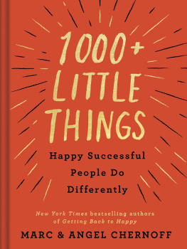 Marc - 1000+ Little Things Happy Successful People Do Differently